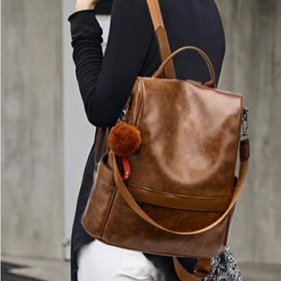 COPY - Cheruty faux leather backpack - Picture 6 of 9